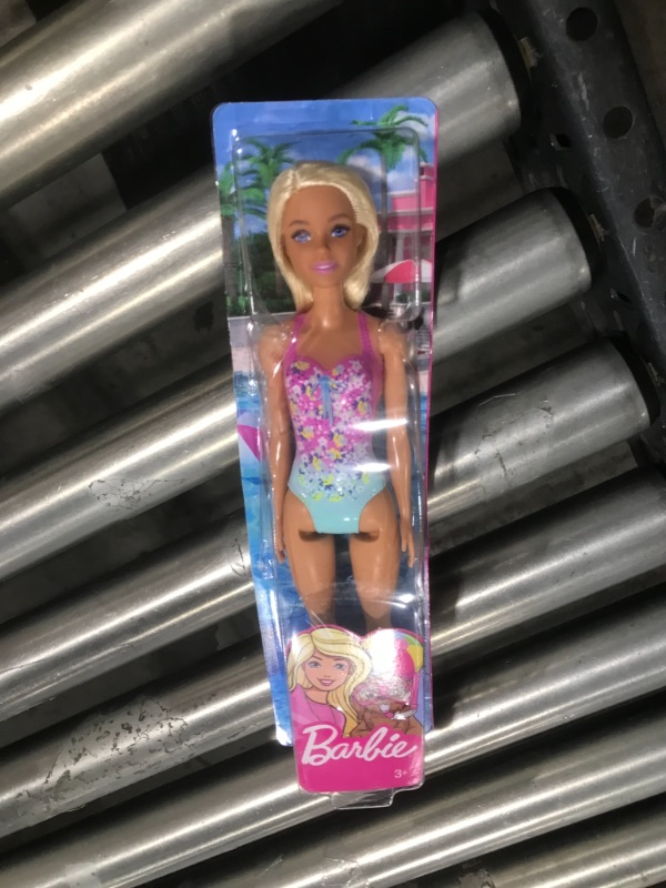 Photo 1 of Barbie Doll, Blonde, Wearing Swimsuit
