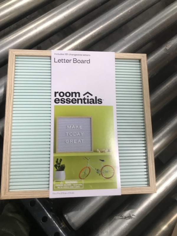 Photo 3 of 11" x 11" Plastic Slat Letterboard - Room Essentials™

