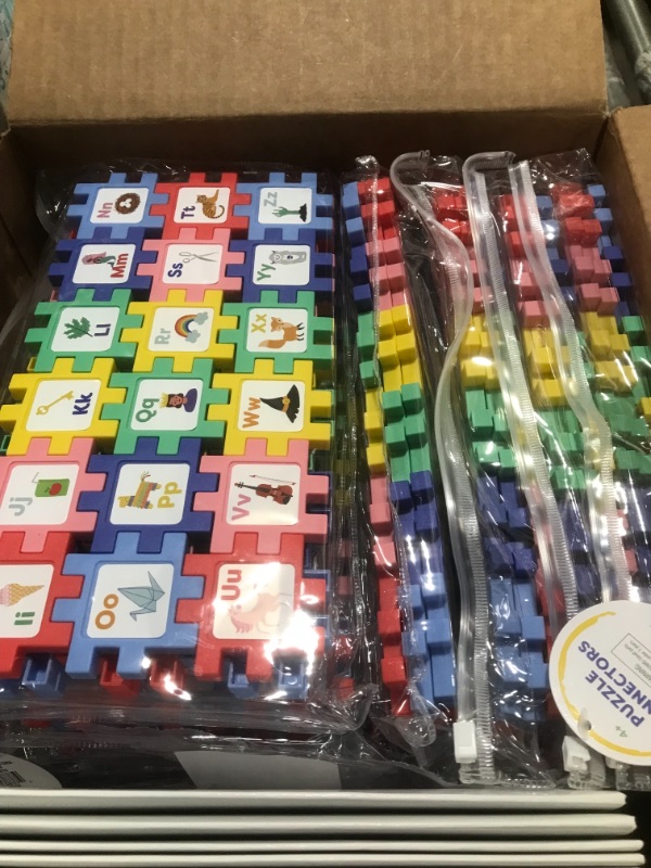 Photo 1 of 54 CT Puzzle Connectors icon with Letters BUNDLE 