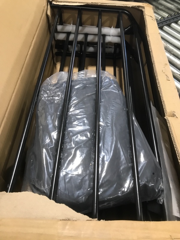 Photo 2 of MeeFar Roof Rack Carrier Basket Universal Rooftop Cargo Carrier Basket 51" X 36" X 5" + Waterproof Cargo Bag 15 Cubic Feet (44" 34" 17"), and Cargo Net with Attachment Hooks, Ratchet Straps
