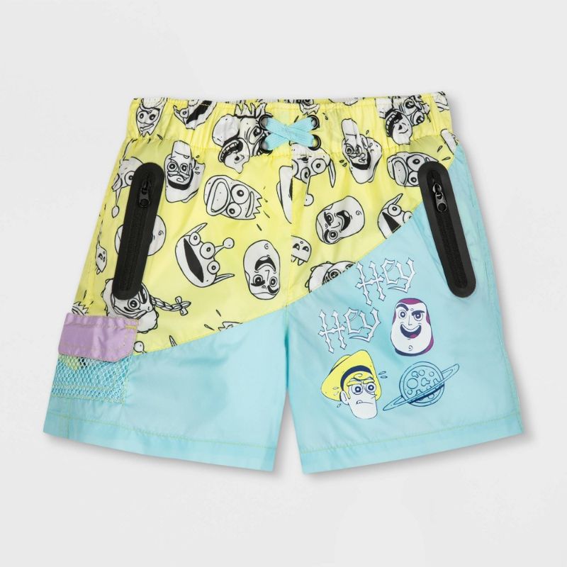 Photo 1 of Boys' Disney Toy Story Swim Trunks - - Disney Store SIZE 5/6
