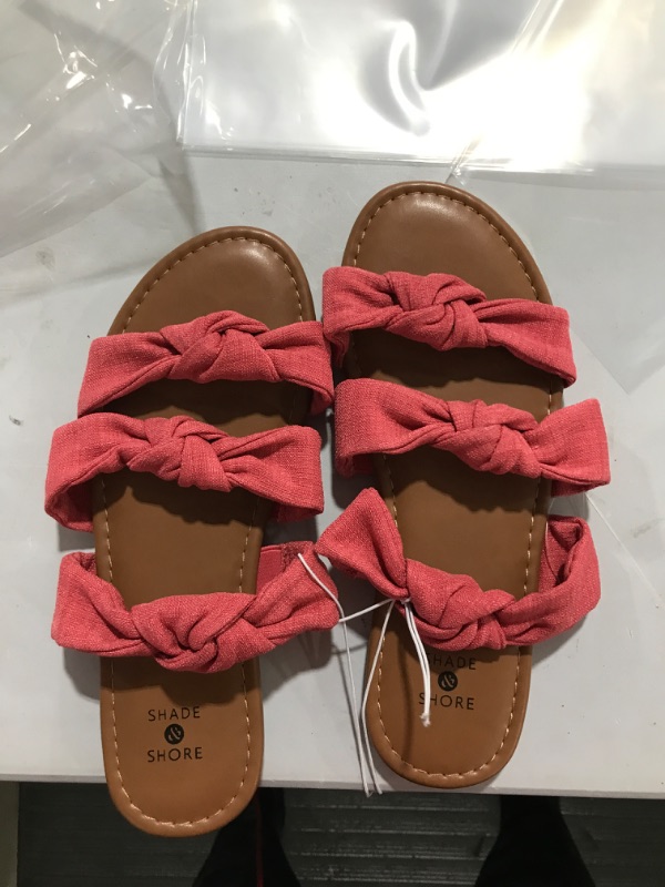 Photo 2 of Women's Maddie Knotted Slide Sandals - Shade & Shore™
10