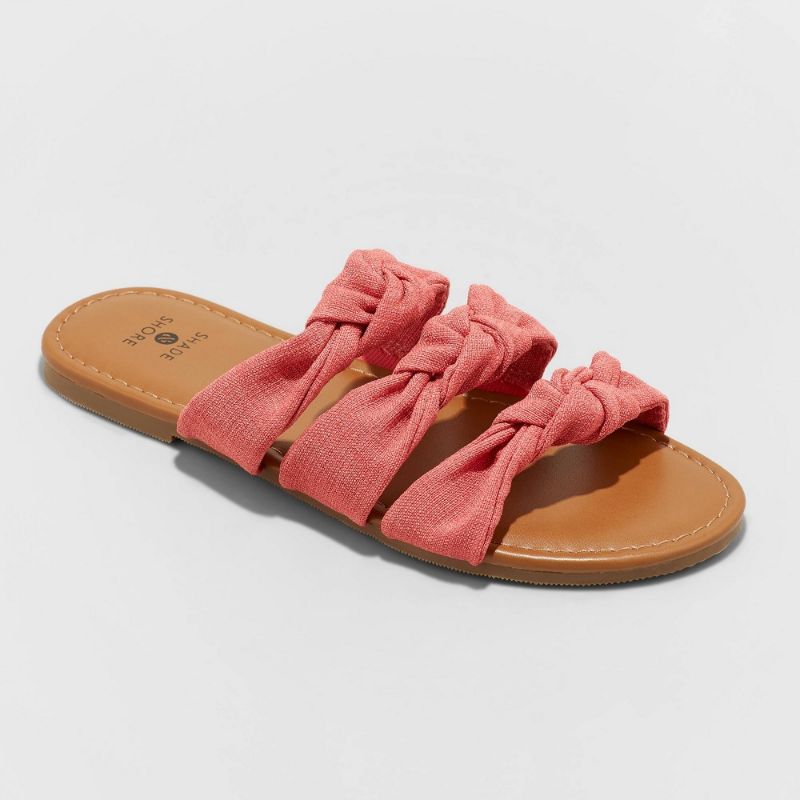 Photo 1 of Women's Maddie Knotted Slide Sandals - Shade & Shore™
10