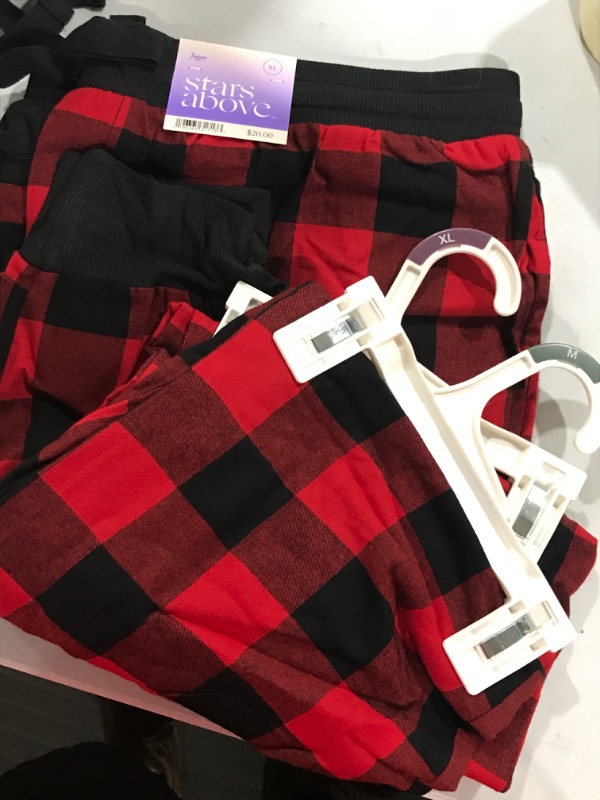 Photo 1 of 2 pair Women's Perfectly Cozy Flannel Plaid Jogger Pajama Pants - Stars Above™
Size M , XL 