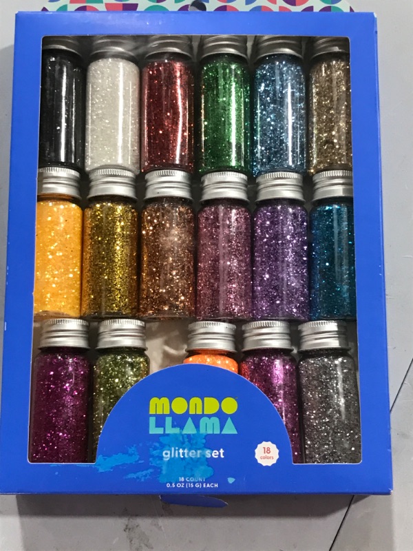 Photo 2 of 17ct Glitter Set - Mondo Llama