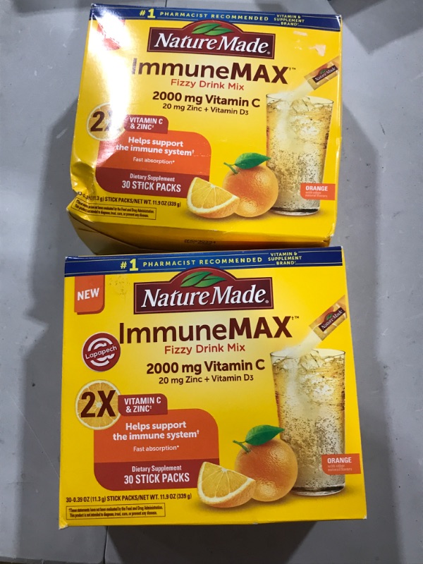 Photo 2 of 2 packs of Nature Made Immune Max Powder - 30ct