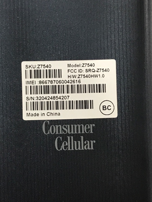 Photo 3 of Consumer Cellular ZMAX 5G (64GB) - Navy Blue wouldn't start

