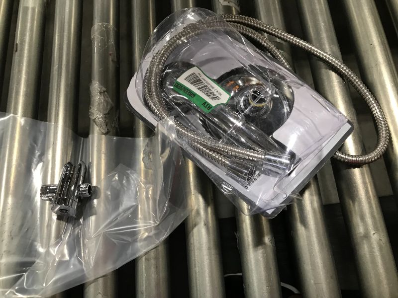 Photo 1 of 6-spray 5 in. Dual Shower Head and Handheld Shower Head in Chrome