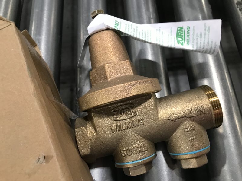 Photo 2 of 1 in. Bronze FIP x FIP Water Pressure Reducing Valve with No Lead