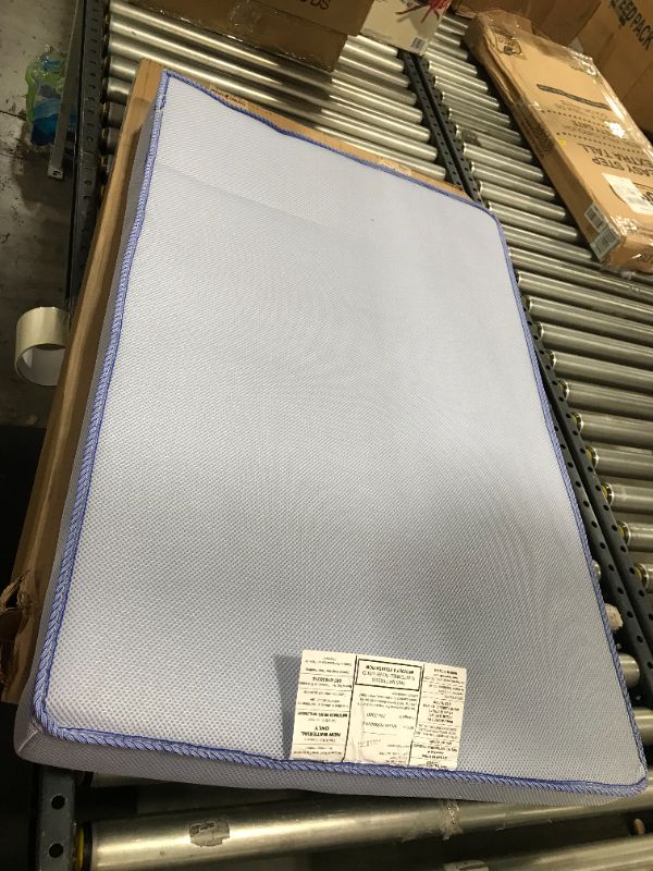 Photo 2 of Dream On Me Snuggles Breathable Extra Firm Fiber Portable Crib Mattress