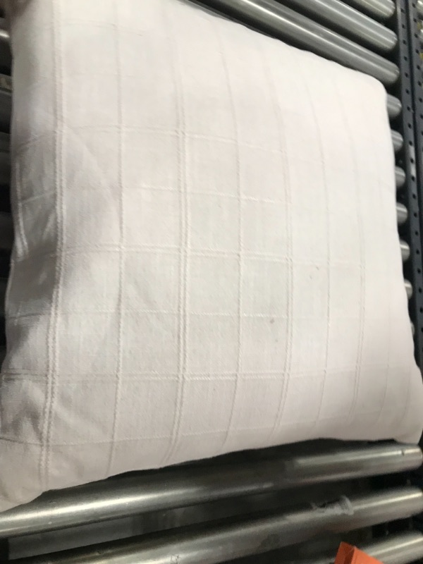 Photo 1 of 20IN White Square Couch Pillow 