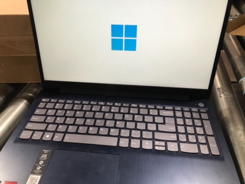 Photo 3 of Lenovo IdeaPad 3 Laptop, 15.6" FHD (1920 x 1080) Display, AMD Ryzen 5 5500U Processor, 8GB DDR4 RAM, 512GB SSD Storage, AMD Radeon 7 Graphics, Windows 11 Home, , Abyss Blue