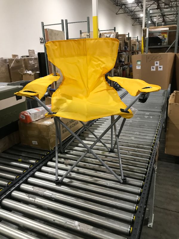 Photo 2 of Adult Outdoor Portable Chair Yellow - Sun Squad™ (2 PACK)