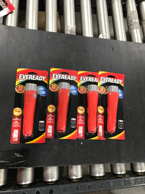 Photo 2 of Eveready LED 2AA Flashlight (4 PACK)