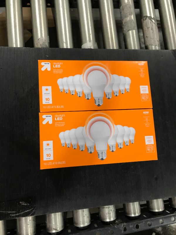 Photo 2 of LED 40W 10pk Daylight Light Bulbs - up & up™  (2 PACK)