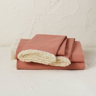 Photo 1 of Fringe Cotton Percale Sheet Set - Opalhouse™ designed with Jungalow™

SZ- Twin / XL Twin