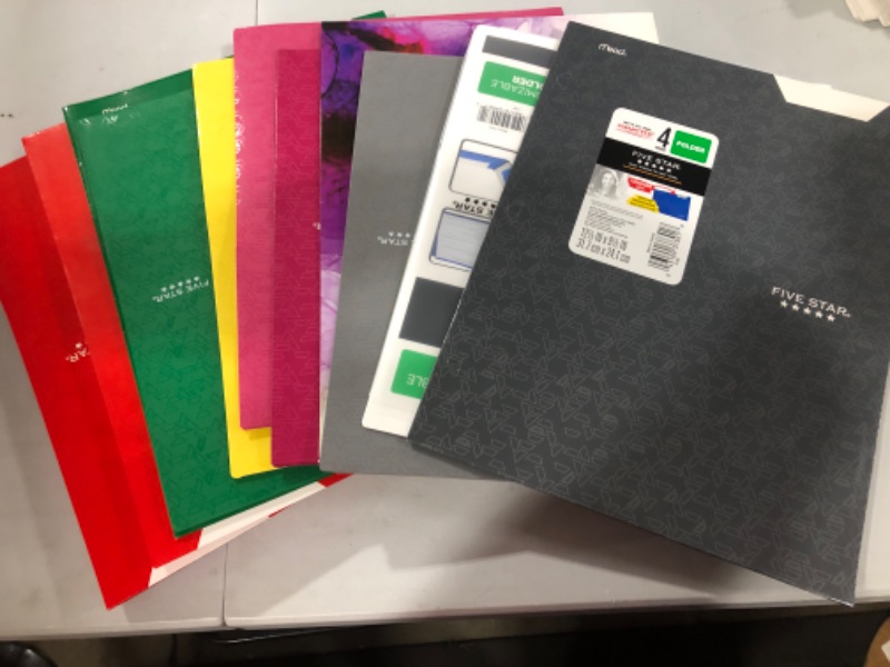 Photo 1 of FOLDER BUNDLE SET OF 20 VARIOUS COLORS