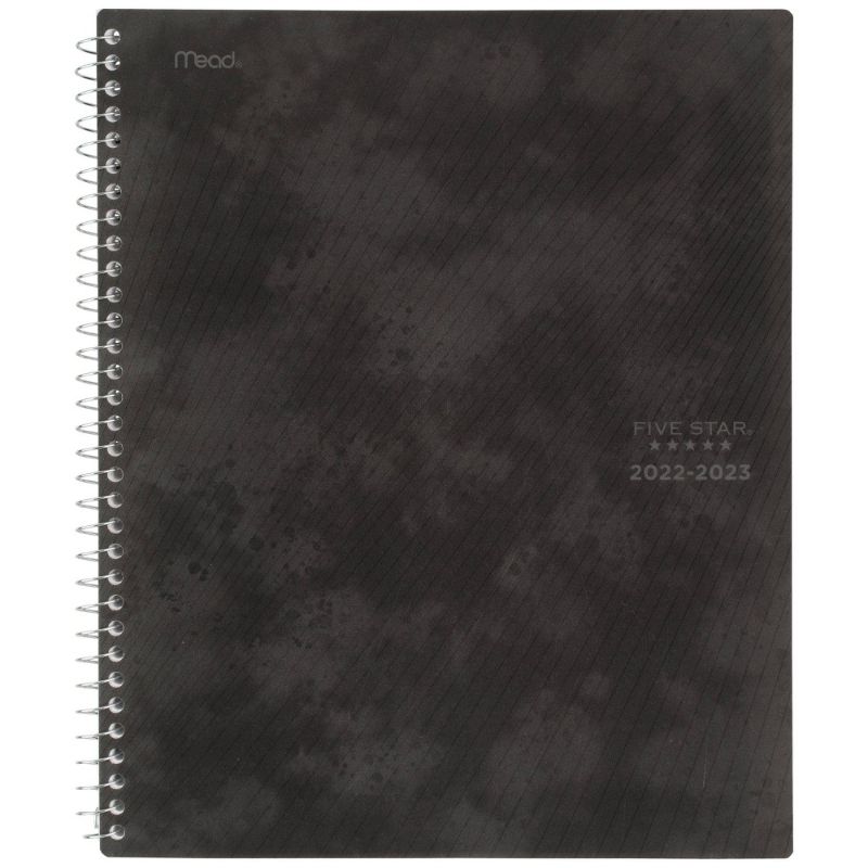 Photo 1 of 2022-23 Academic Active Planner 8.5"x11" Weekly/Monthly Black - Five Star


