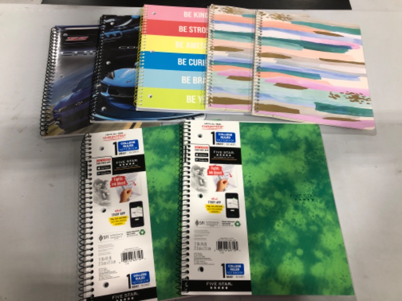Photo 1 of Spiral Notebook BUNDLE SET OF 7