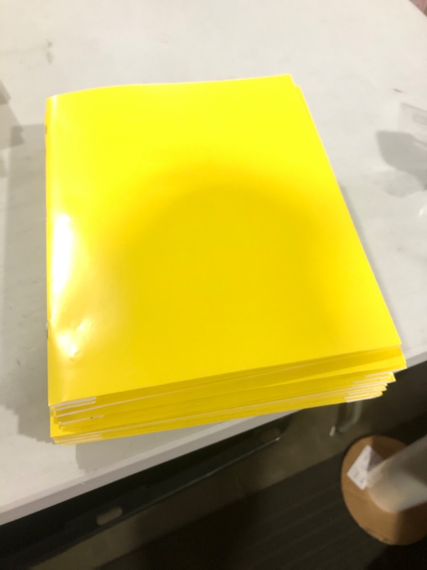 Photo 1 of YELLOW FOLDER BUNDLE OF 20