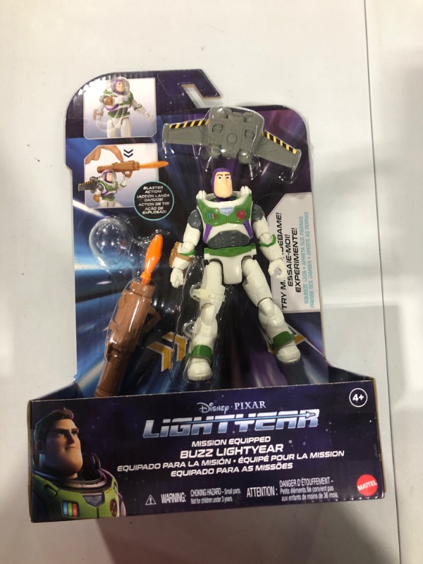 Photo 2 of Disney and Pixar Lightyear Mission Equipped Buzz Lightyear Action 5 Inch Figure
