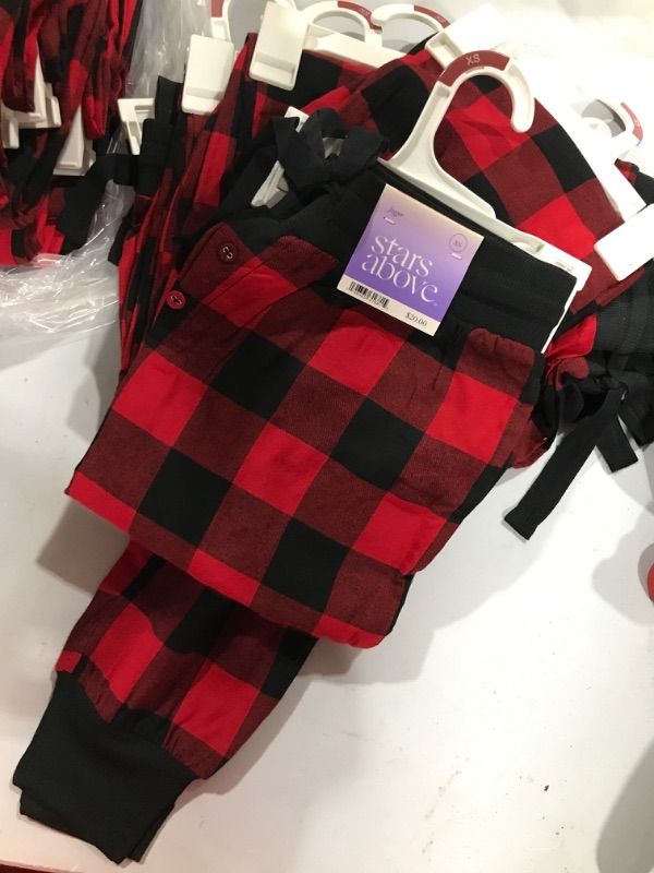 Photo 1 of 5 Pairs of Women's Perfectly Cozy Flannel Plaid Jogger Pajama Pants - Stars Above™ Size XS