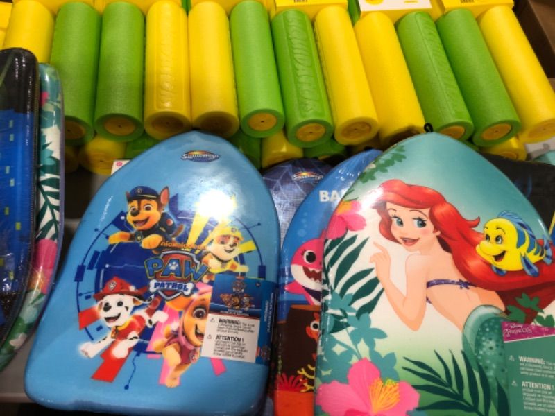 Photo 1 of 2pk Max Liquidator Eliminator Water Blaster - Sun Squad™ and Disney Multicolored Foam Kickboard