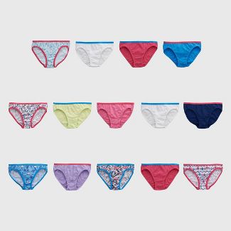 Photo 1 of [Size 16] Hanes Girls' 14pk Bikini - Colors May Vary