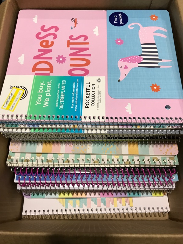 Photo 1 of Box Lot- Various Notebooks [21 pcs]