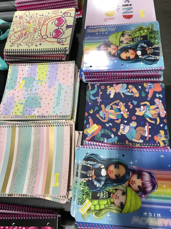 Photo 2 of Box Lot- Notebooks Lots of Different Designs [45 pcs]