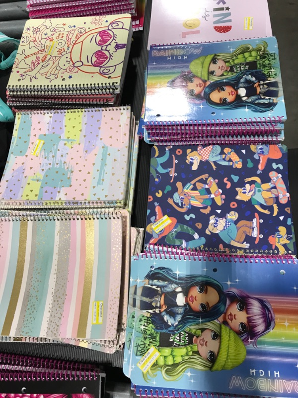 Photo 1 of [65pcs] Box Lot of Notebooks!!! Various Colors and Designs!