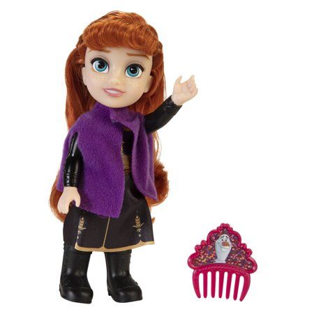 Photo 1 of Disney Frozen 2 Petite 6 Adventure Anna Doll with Comb
