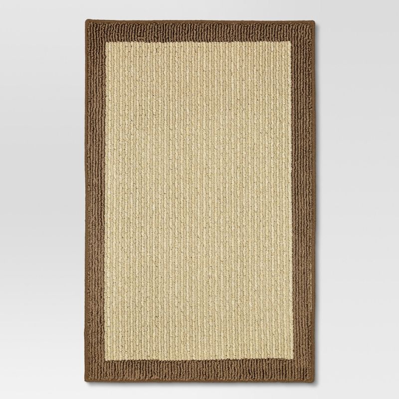 Photo 1 of 1'8"x2'6" Madison Border Washable Accent Rug - Threshold™
