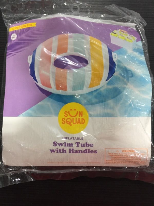 Photo 2 of 33" Swim Tube Tropical with Handles - Sun Squad™