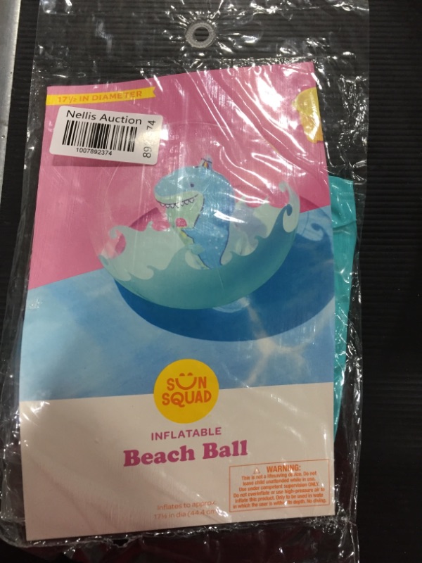 Photo 2 of 17.5 Beach Ball Shark - Sun Squad