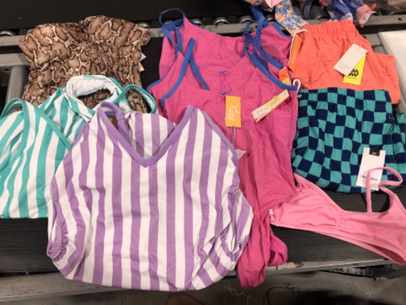 Photo 2 of BAG BUNDLE OF RANDOM BATHING SUITS *SIZES VARY* 