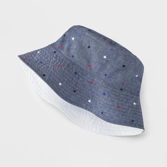 Photo 1 of BUNDLE OF 5 Kids' Americana Reversible Bucket Hat - Cat & Jack