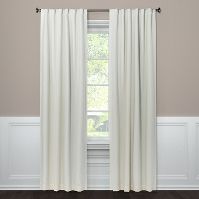 Photo 1 of 1pc Blackout Aruba Linen Window Curtain Panel - Threshold™ 50" X 84"

