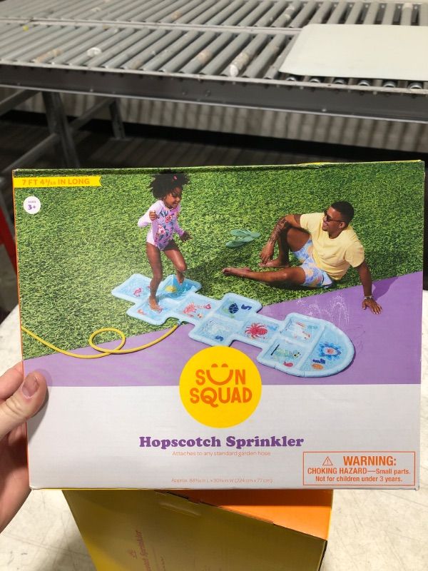 Photo 1 of Backyard Play Hopscotch Sprinkler - Sun Squad
