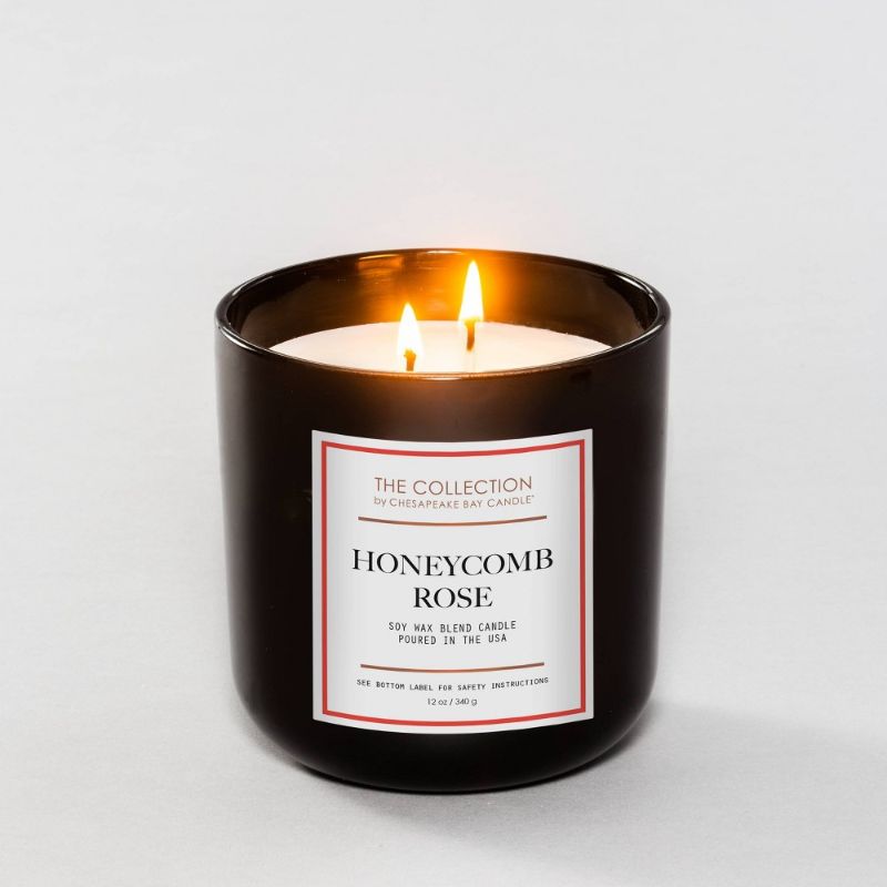 Photo 1 of 12oz Honeycomb Rose Candle - the Collection by Chesapeake Bay
