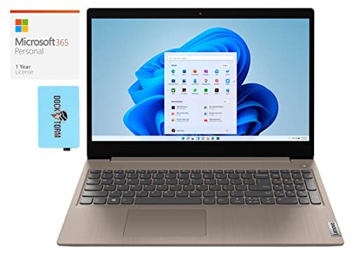 Photo 1 of Lenovo - IdeaPad 3 15 HD Touch Screen Laptop - Intel Core I3-1115G4 - Intel UHD Graphics - 8GB Memory - 256GB SSD - Almond