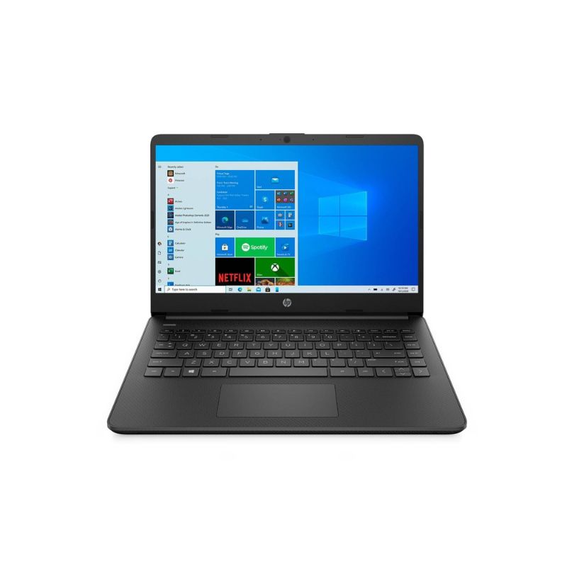 Photo 1 of HP 14" Laptop with Windows Home in S Mode – AMD Athlon Processor - 4GB RAM - 128GB SSD Storage – Black (14-fq0090tg)
