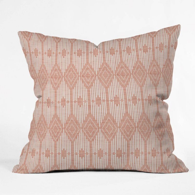 Photo 1 of 26"x26" Heather Dutton West End Blush Square Throw Pillow Pink - Deny Designs

