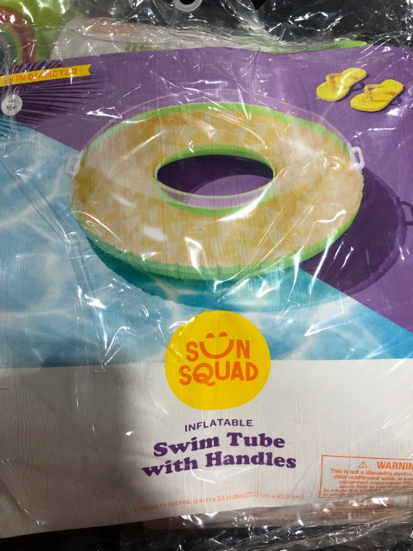 Photo 1 of Inflatable Swim Tube w/ Handles