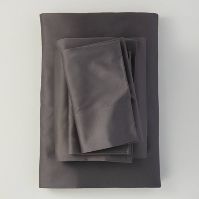 Photo 1 of 500 Thread Count Washed Supima Sateen Solid Sheet Set - Casaluna™ KING 

