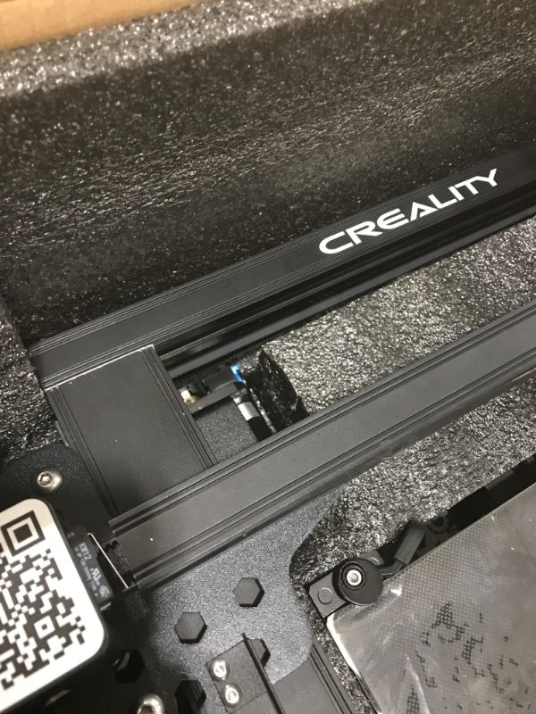 Photo 1 of Creality CR-6 SE 3D Printer Auto Leveling 3D Printer with Silent Motherboard MeanWell Power Supply and Dual Z-axis Print Size 235x235x250mm for Toys Arts Architecture Medical
