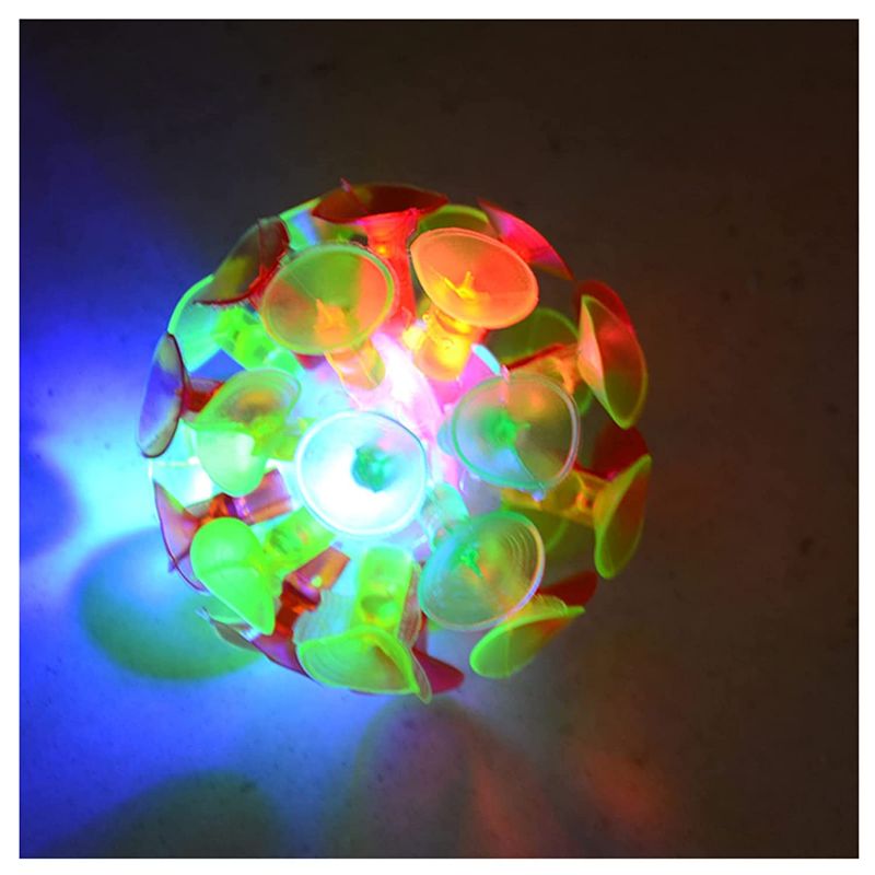 Photo 1 of Box of Light Up Suction Ball Toys for Kids