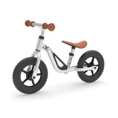 Photo 1 of Charlie Lightweight Balance Bike with Carry Handle Adjustable Seat and Handlebar and Puncture-Proof 10-inch Tires Silver
