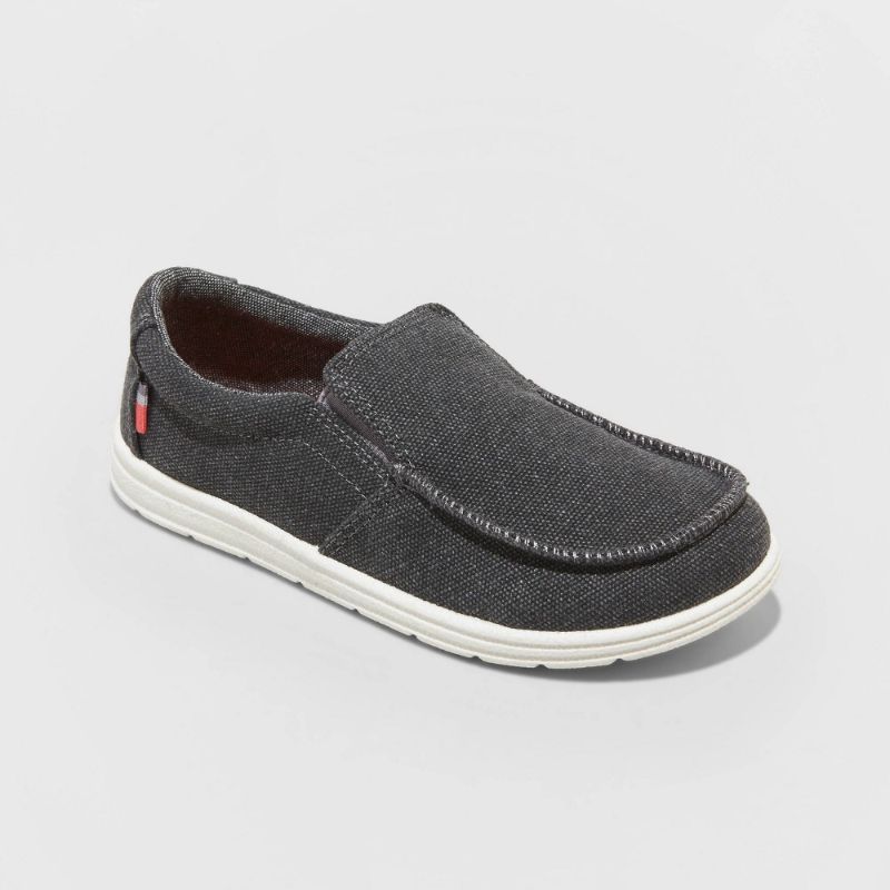 Photo 1 of Boys' Bergen Slip-on Sneakers - Cat & Jack Black 2
