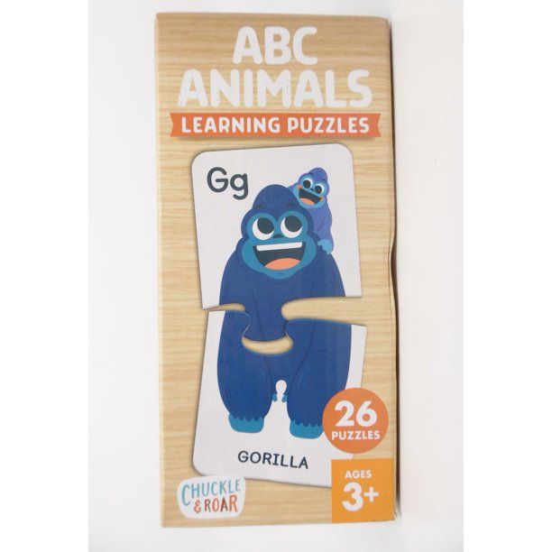 Photo 1 of Chuckle & Roar ABC Animals Preschool Learning Puzzles Kids' Puzzle Set - 26pk
